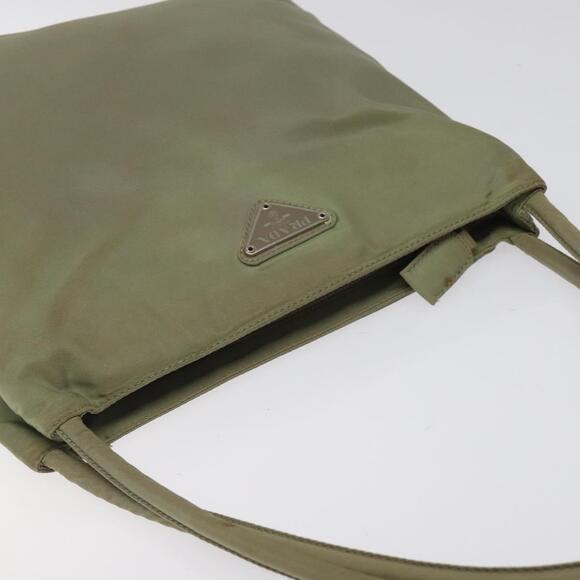 PRADA Hand Bag Nylon Khaki - Picture 6 of 12